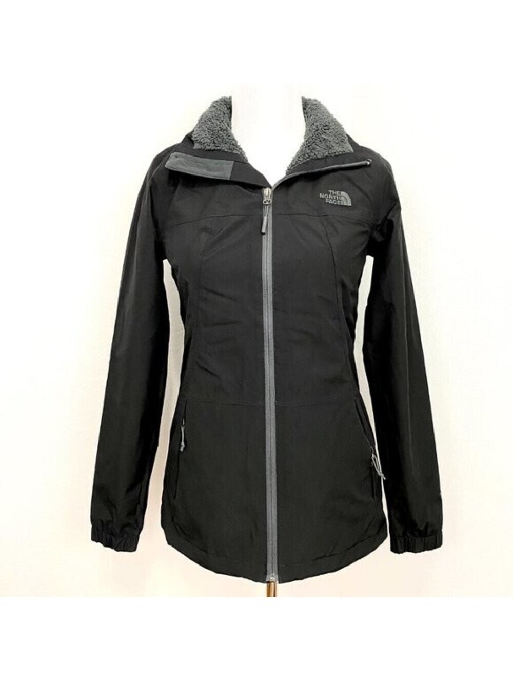 The North Face Womens Louisa Fleece-Lined Rain Jacket Size XS - Picture 2 of 2